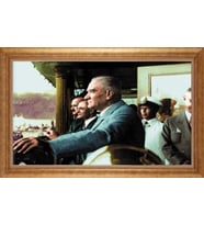 ALTIN ÇERÇEVELİ PASPARTULU TABLO CR1250