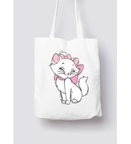 Kedi Tasarımlı Bez Çanta