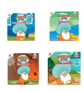 Nasreddin Hoca Zaman Yolcusu 4'lü Kitap Seti 5 + Yaş Deney Uygulamalı