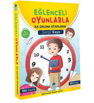 EĞLENCELİ OYUNLARLA İLK OKUMA KİTAPLARIM 10 KİTAP SET MAVİ KİRPİ
