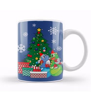 Bubble Bobble Around The Christmas Tree Kupa Bardak Porselen