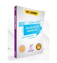 Karekök Yayınları YKS 1.Oturum TYT Fen Bilimleri Denemeleri Karekök Yayınları (Çok Renkli)