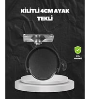 Kilitli 4 cm Evrensel Tekerlek Ayak Tek Adet