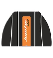 Tvs Jupiter 125 2023 - 2024 Uyumlu Tank Pad Set 006