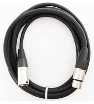 RJK0-972XLR-3BK Mikrofon Kablosu Xlr-Xlr Siyah 3 Metre Metal Siyah 0,22mm. Kablo