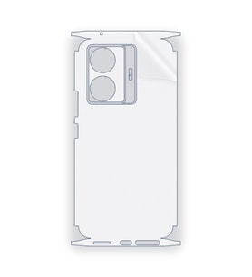 SChitec VIVO S15E Uyumlu Fullbody Arka Kaplama Hidrojel Koruyucu Film