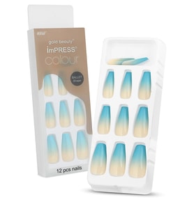 Gold Beauty Tak Ve Çık Kendinden Yapışkanlı Takma Tırnak & Tırnak
