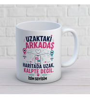 Kişiye Özel Arkadaş Tasarımlı Gizli Arşivimin Tek Yetkilisi İsimli Seramik Kupa