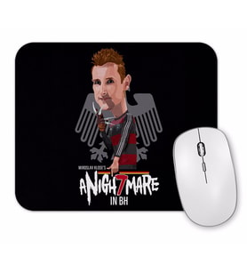Miroslav Klose’s Nigh7 Mare İn Bh Cinza Mouse Pad