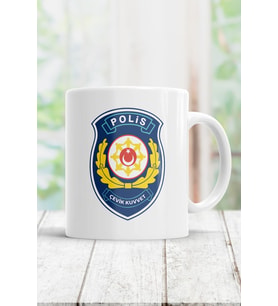 Polis Çevik Kuvvet Kupa Bardak