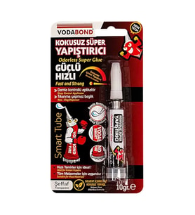 Mey İthalat® Vodabond Kokusuz Süper Hızlı Yapıştırıcı 10 gr