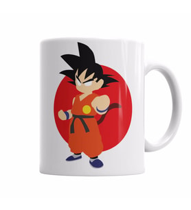 GOKU Criança Kupa Bardak Porselen