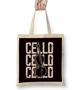 Cello Cellist Orchestra Musical Instrument Classical Music Bez Çanta Uzun Saplı