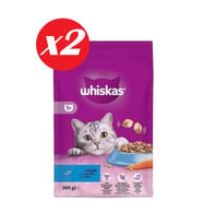 Whiskas Ton Balıklı ve Sebzeli Yetiş. Kedi M.300gr Set 2'li