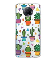 PrintiFy Poco F2 Pro ile Uyumlu Water Color 4  Kamera Korumalı Şeffaf  Kılıf