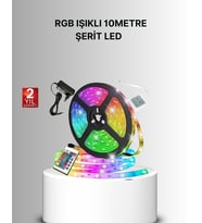Uzaktan Kumandalı RGB Smart Şerit LED Işık Esnek ve Taşınabilir Dekorasyon