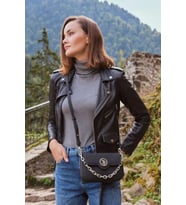 U.S. Polo Assn. Kadın Çapraz Askılı Çantası Siyah Us22582