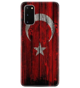 Samsung A02S A03S A10 A12 A13 A21S A22 Kılıf Desenli Silikon Şanlı Türk Bayrağı 2 1317