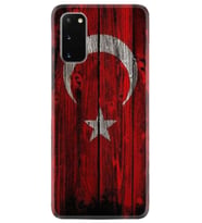 Samsung A02S A03S A10 A12 A13 A21S A22 Kılıf Desenli Silikon Şanlı Türk Bayrağı 2 1317
