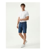 Loft Slim Fit Mavi Erkek Şort Lf2038746
