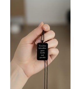 Kişiye Özel Yazılı Asker Künyesi Model Unisex Çelik Kolye