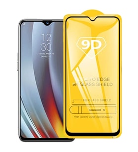 OPPO Realme 5 Pro 9D Full Glue Tempered Cam Ekran Koruyucu-(5775) - SSSSSS6502-1797