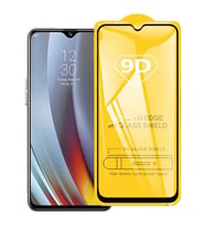 OPPO Realme 5 Pro 9D Full Glue Tempered Cam Ekran Koruyucu-(5775) - SSSSSS6502-1797