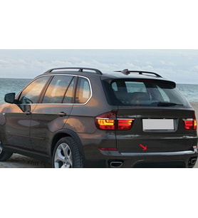 Bmw X5 E70 Krom Arka Tampon Eşiği 2007-2013