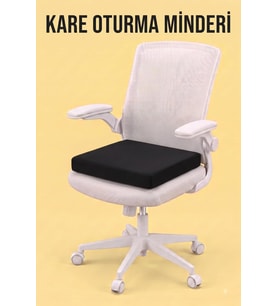 Visco Kare Oturma Minderi Tekerlekli Sandalye Minderi 45 * 45 * 7 Cm DVM-21S