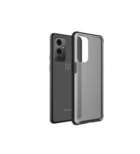 OnePlus 9 Uyumlu Kılıf Zore Volks Kapak (Siyah)