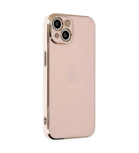 iPhone 14 Kılıf Volet Silikon - Pembe