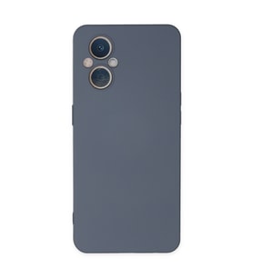 Reno 7 Lite Kılıf Nano Içi Kadife Silikon - Gri
