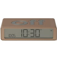 Lexon Flip Mini Şarj Edilebilir Alarm Saat Dore LR158D1