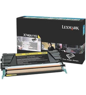 Tonersepeti Lexmark X746-X746A1YG Sarı Orjinal Toner