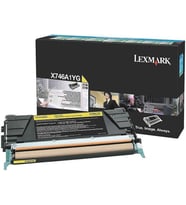 Tonersepeti Lexmark X746-X746A1YG Sarı Orjinal Toner