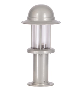 AVONNI BSU-68134-GR-K Beyaz Boyalı Dış Mekan Aydınlatma E27 Aluminyum Polikarbon Cam 18cm