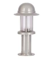 AVONNI BSU-68134-GR-K Beyaz Boyalı Dış Mekan Aydınlatma E27 Aluminyum Polikarbon Cam 18cm