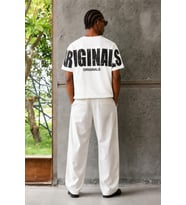 Originals Baskılı Oversize Erkek Tişört – Süprem %100 Cotton