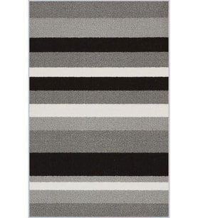 Eliana Home Baskılı, Yıkanabilir Kaymaz Taban Salon Halısı LNA1697 100x150 cm (Gri)