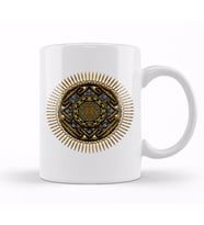 Mandala Tee s Mandala Sri Yantra Kupa Bardak Porselen