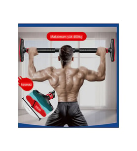 Kapı Barı Koridor Barfiksi Yeni Nesil (120-150 CM ) Barfix Spor Aleti Demiri Barfiks Çubuğu
