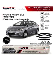 HYUNDAİ ACCENT BLUE (2011-2018) 4'LÜ SEDAN CAM RÜZGARLIĞI