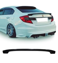 Honda Civic FB7 Uyumlu Bagaj Üstü Spoiler Amerikan Yapışık Parlak Siyah