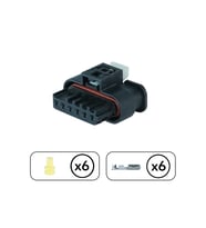Gaz Pedalı Soketi 6 Pin Kablosuz
