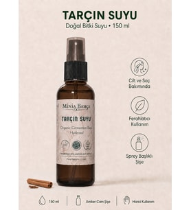 Tarçın Suyu – 150 ml Saf ve Katkısız Tarçın Hidrosolü