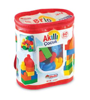AKILLI ÇOCUK 60 PARÇA EĞİTİCİ LEGO SETİ