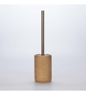 Natural Tuvalet Fırçası Altın