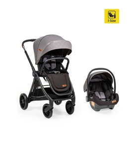 Baby2Go Petunya Plus Travel Sistem Bebek Arabası Gri (Gri)