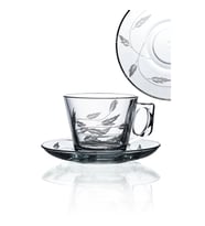Decocia 6'lı Vela Fincan Set 12 Parça 195cc Sürgün Desenli