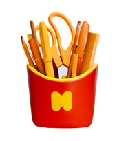 Mustard Fries Seramik Kalemlik (Karışık)